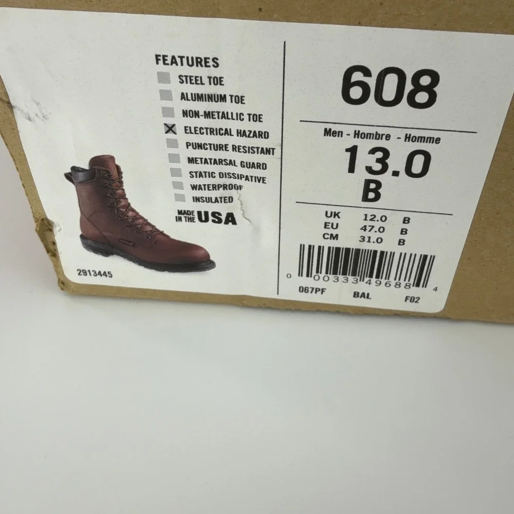 Red Wing 608 Supersole 8